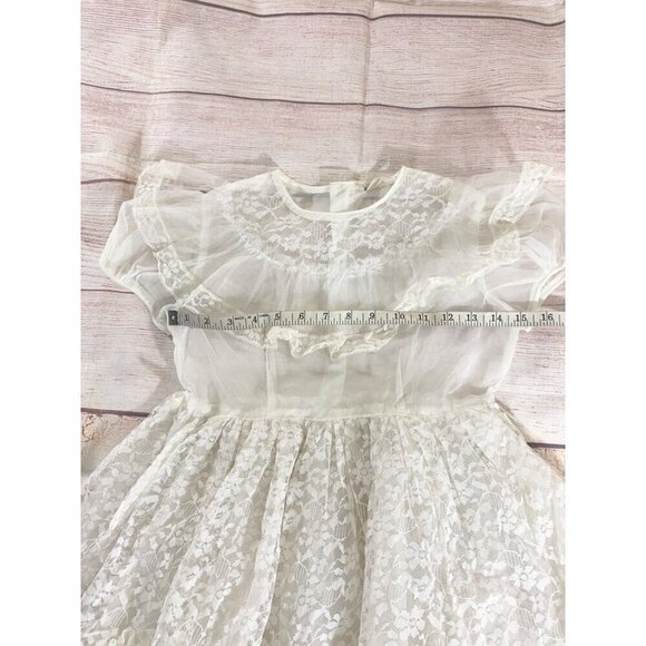 Vintage 1950's First Lady of The Party By Merry Girl - Girls Mesh Dress - No Siz - Picture 9 of 13